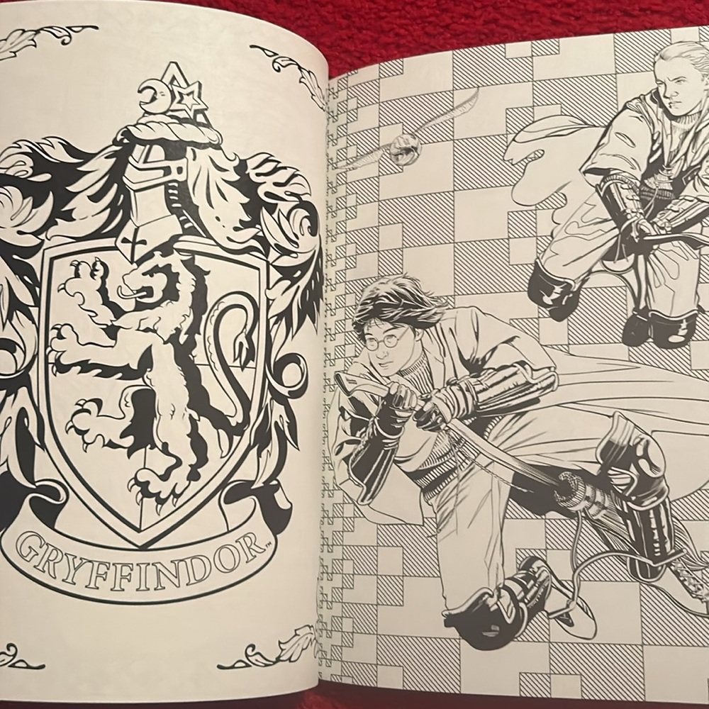 NEW Harry Potter Coloring Book - Picture 5 of 7